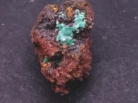 Malaquita sobre limonita